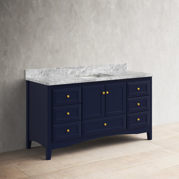 Birch Lane™ Fresno 60" Single Bathroom Vanity Set & Reviews Wayfair